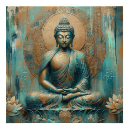 BUDDHA-MEDITAT AP #9 PERFECT POSTER