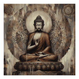BUDDHA-MEDITAT, P #2 PERFECT POSTER