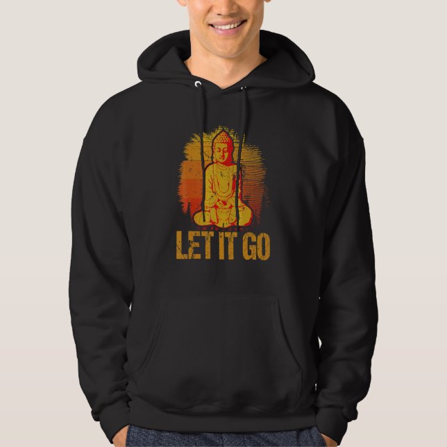 Buddha Meditate Hoodie (Framsida)