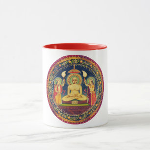 Buddha Meditating med Yoga Mugg