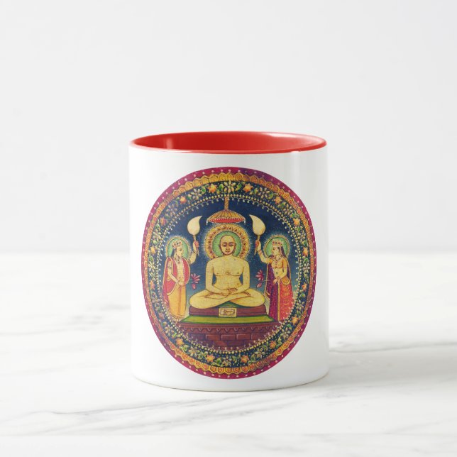 Buddha Meditating med Yoga Mugg (Center)
