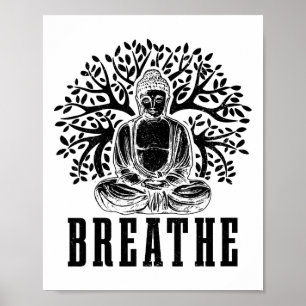 Buddha Meditation Andas Yoga Zen Buddhism Yogi B Poster