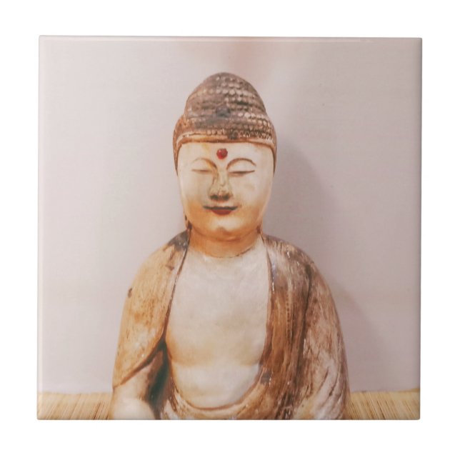 Buddha Meditation Kakelplatta (Framsidan)