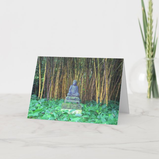 Buddha meditation - Kauai, Hawaii Kort (Framsida)