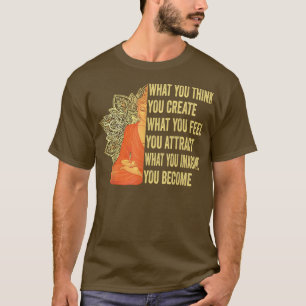Buddha Meditation Shirt Law of Attraktion T