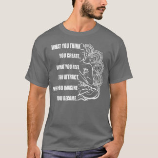 Buddha Meditation Shirt Law of Attraktion T
