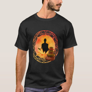 Buddha Meditation Yoga Modekläder Outfit Bud T Shirt