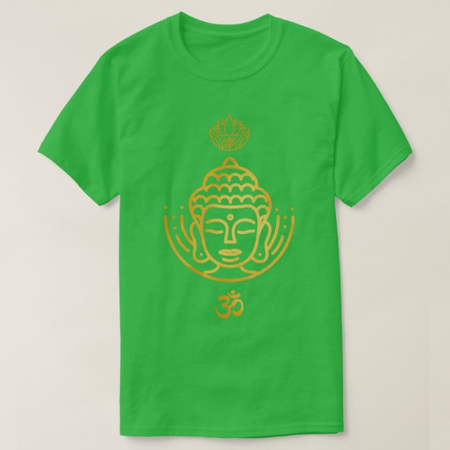 Buddha Meditation Zen Buddhism Om Harmony T Shirt (Design framsida)