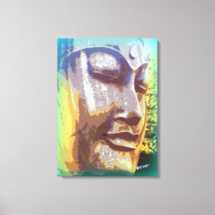 Buddha meditera canvastryck
