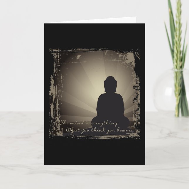 Buddha mind är allt kort (Framsida)