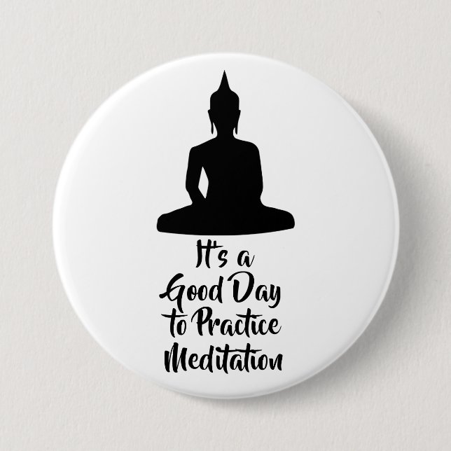 Buddha Mindfulness Meditation Motivation Knapp (Framsida)