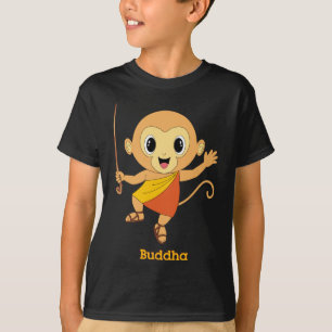 Buddha Monkey™ bekläda T-shirt
