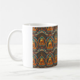 Buddha-mönster Kaffemugg