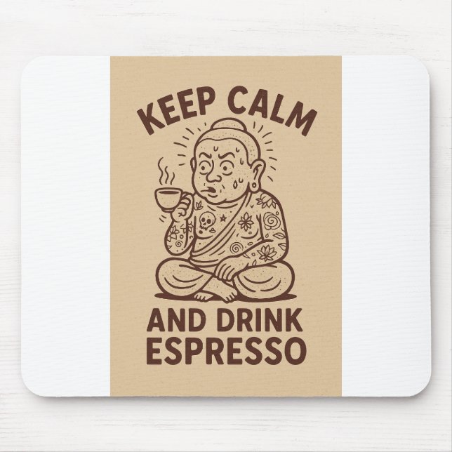 Buddha Mouse Pad Musmatta (Framsidan)