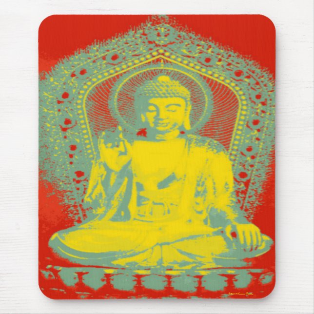 Buddha Mousepad Musmatta (Framsidan)
