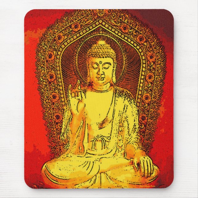 Buddha Mousepad Musmatta (Framsidan)