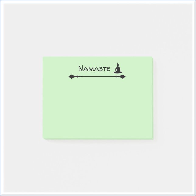 Buddha Namaste post-it-anteckningar Post-it Block (Skapare uppladdad)