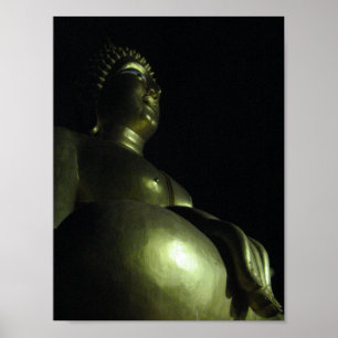 Buddha Night... Thailand Poster