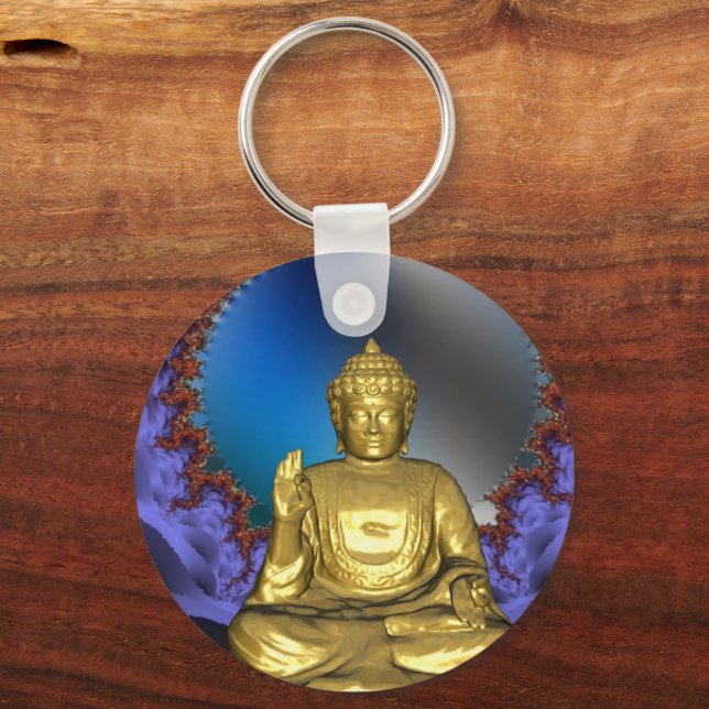 Buddha Nyckelring (Baksida)