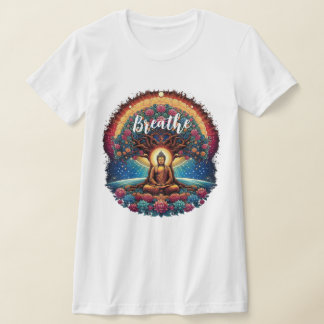 Buddha och Livets träd T Shirt