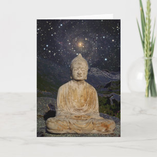 Buddha och Stars Kort