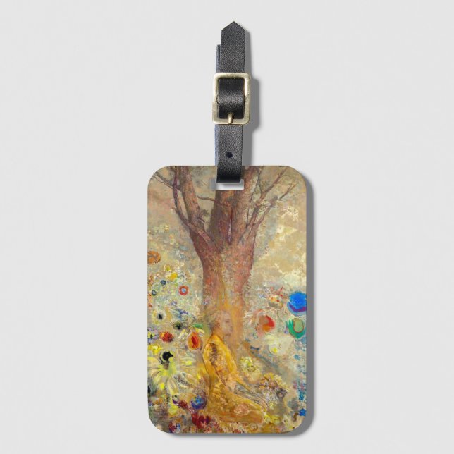 Buddha | Odilon Redon | Bagagebricka (Framsida vertikal)