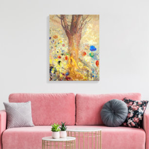 Buddha Odilon Redon Canvastryck