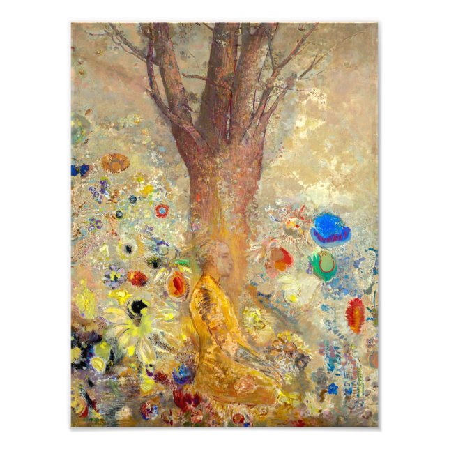 Buddha | Odilon Redon | Fototryck (Framsidan)