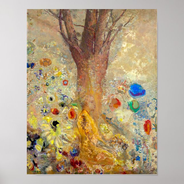 Buddha | Odilon Redon | Poster (Framsidan)