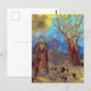 Buddha Odilon Redon Vykort