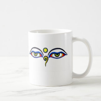 Buddha ögon kaffemugg