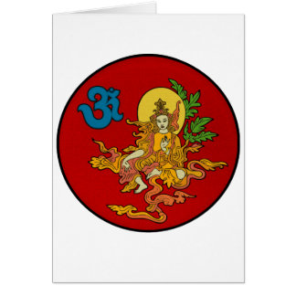 Buddha & OM Hälsningskort