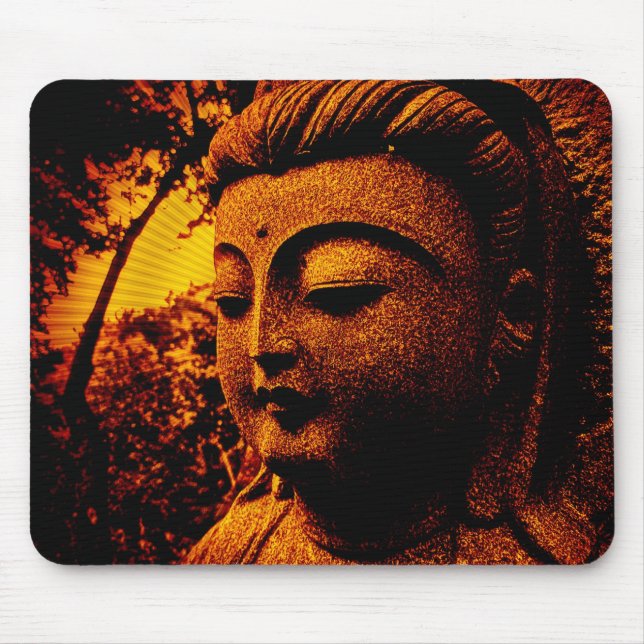 buddha-orange mousepad musmatta (Framsidan)