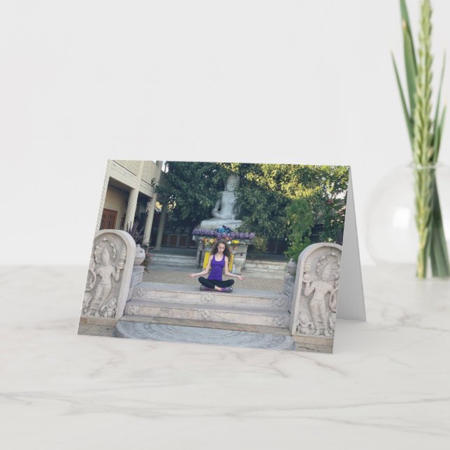 Buddha på Oxnard Kort (Framsida)