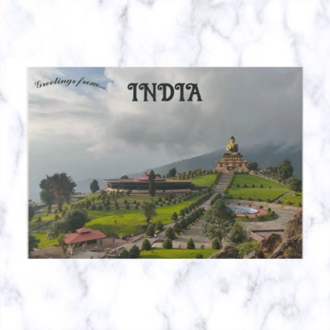 Buddha Park Ravangla Sikkim Indien Vykort (Skapare uppladdad)