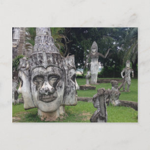 Buddha Park Vykort