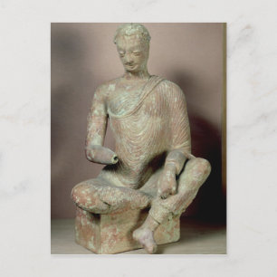 Buddha placerad i meditation, från Fondukistan Vykort