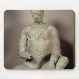 Buddha placerade i meditation, från Fondukistan Musmatta