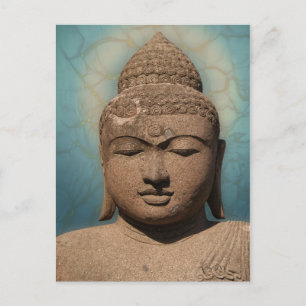 Buddha porträtt vykort