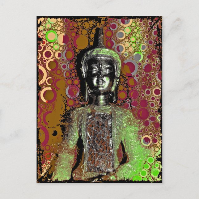 Buddha Postcard Vykort (Framsida)