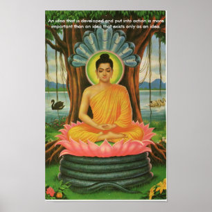 buddha poster