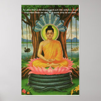 buddha poster