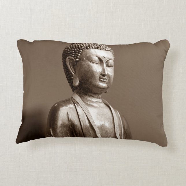 Buddha Prydnadskudde (Baksidan)
