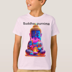 Buddha purnima speciell inre fred. t shirt