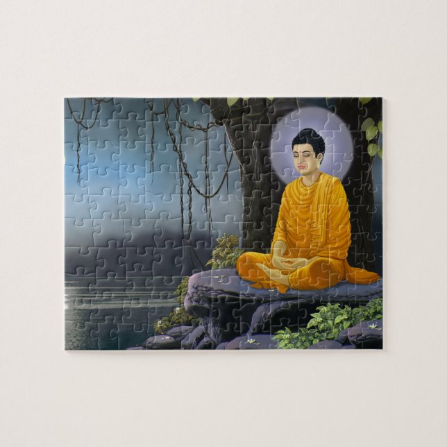 Buddha Puzzle Pussel (Horisontell)