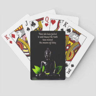 Buddha Quote 1-spelkort Casinokort