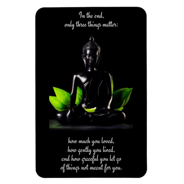 Buddha Quote 3 magnet (Vertikal)