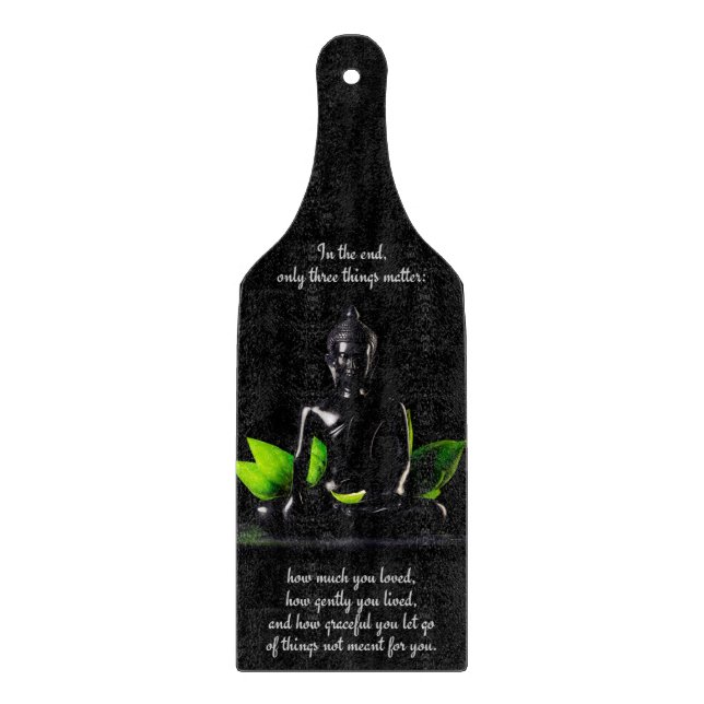 Buddha Quote 3-skärningspanel (Framsidan)