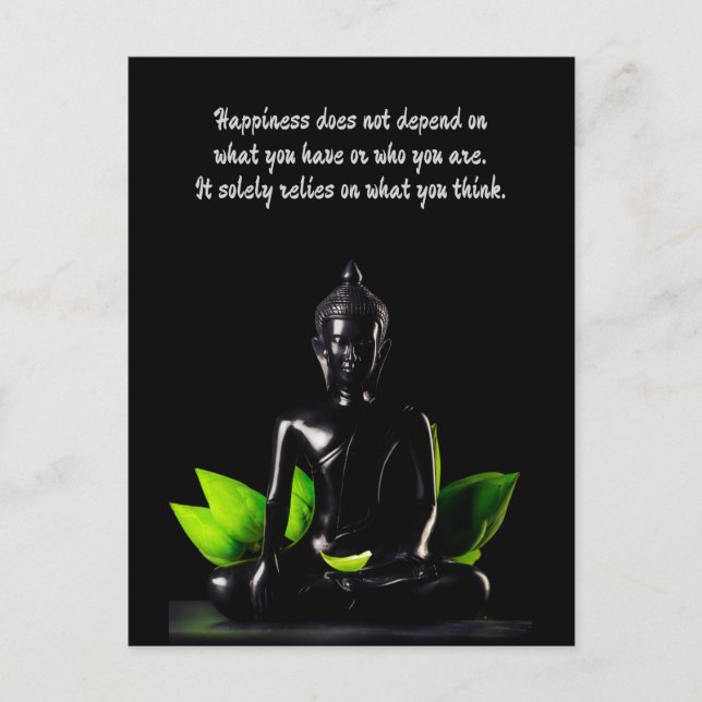Buddha Quote 4-vykort Vykort (Framsida)