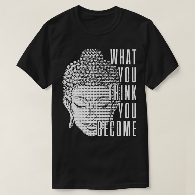 Buddha Quote Buddhism Yogi Yoga Gift T Shirt (Design framsida)